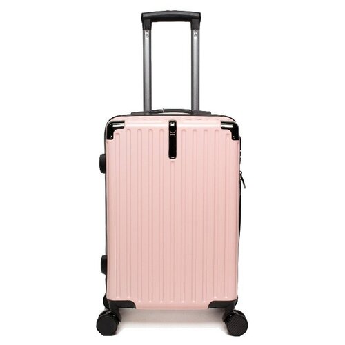 Dr.Voyage Поликарбонатовый чемодан розового цвета