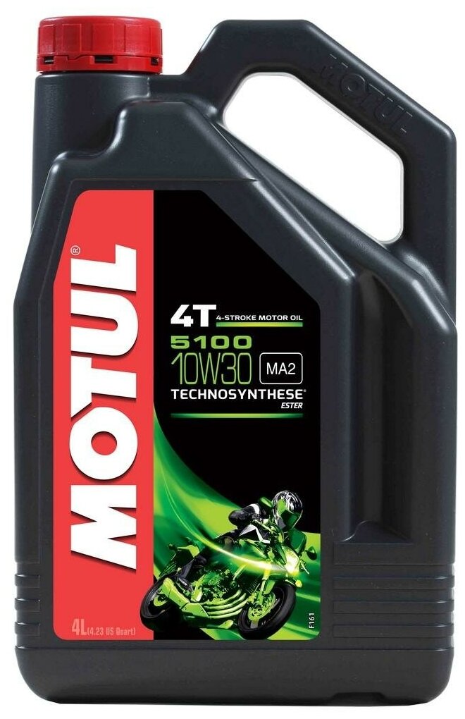 Полусинтетическое моторное масло Motul 5100 4T 10W30 4 л