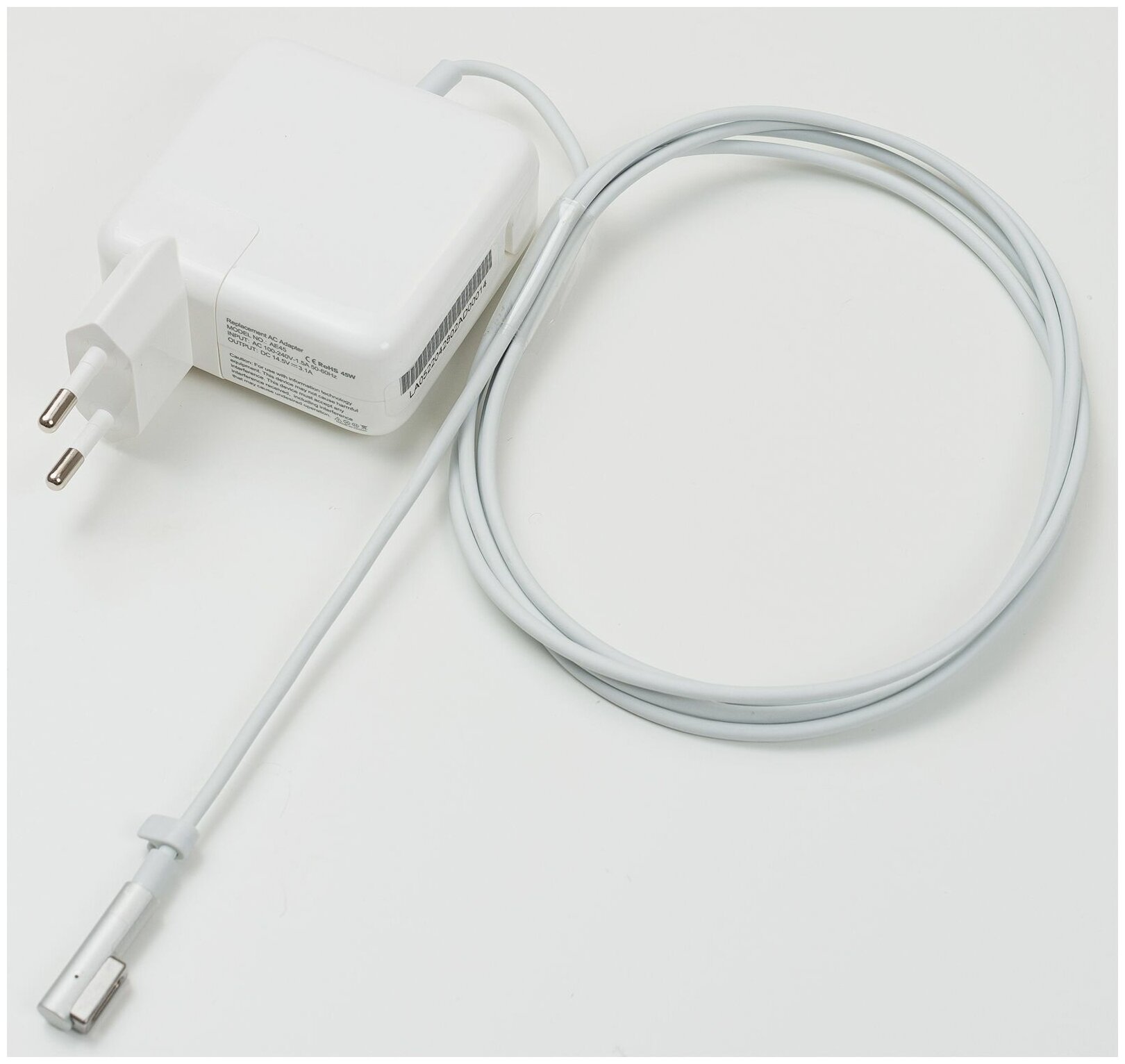 Блок питания для ноутбука Apple 15.5V 3.1А 45W, штекер Apple MagSafe