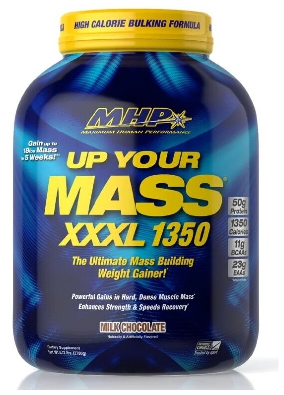 MHP Up Your Mass XXXL 1350 (2720 - 2780 гр) - Французские Сливки Ванили