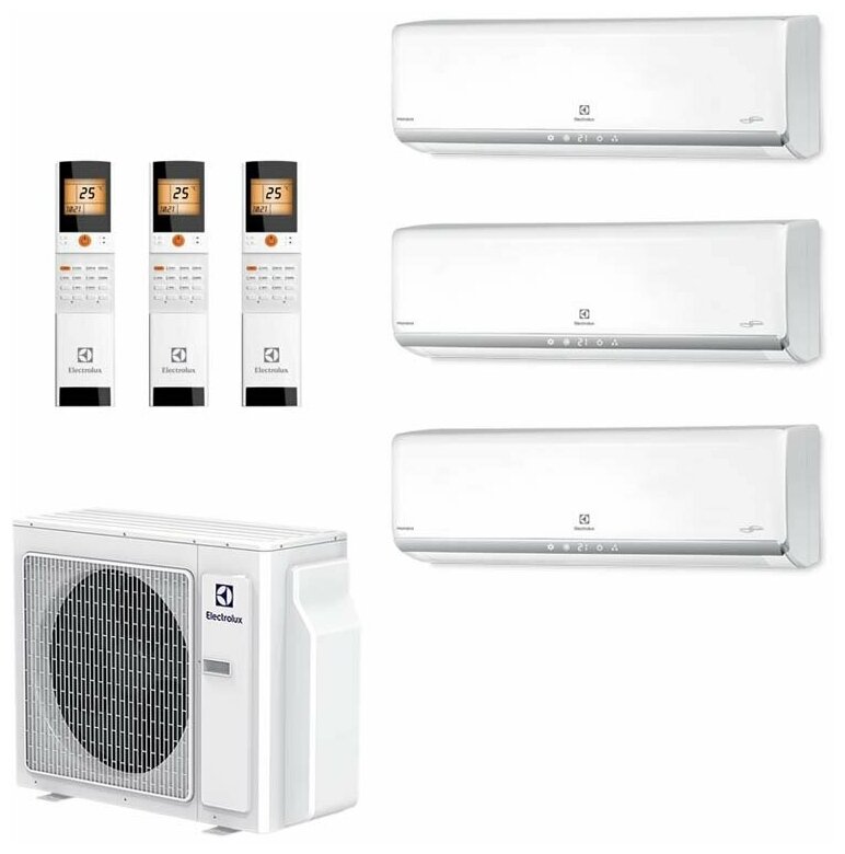 Мульти сплит-система Electrolux EACS/I-09HM FMI/N3_ERP х 3 / EACO/I-24 FMI-3/N3_ERP