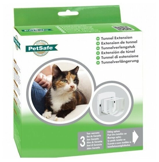 Тоннель расширительный для дверей PetSafe StayWell Deluxe 300/400/500 белый (1 шт) - фотография № 2