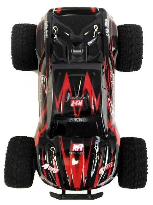 Радиоуправляемый монстр Remo Hobby SMAX V20 (красный) 4WD 24G 1/16 RTR - RH1631V2-RED