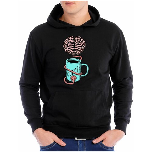 фото Худи кофе/подарок для баристы/бариста kaktys