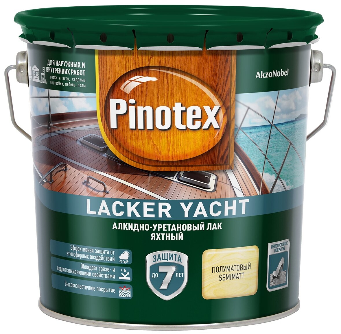   Pinotex Lacker Yacht 40,  (2,7)