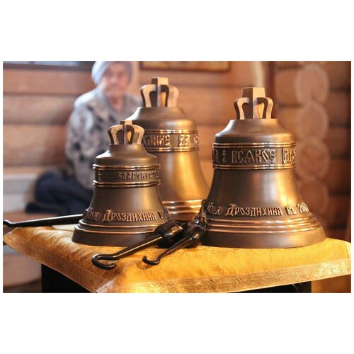 музей колоколов в городе валдае Набор из 3 колоколов (малая звонница). Церковные колокола