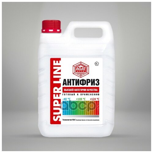 Super Line Антифриз А40 Красный (5l) AGAT Avto арт. SL1006