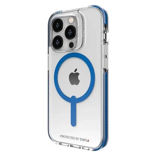 Накладка ZAGG для iPhone 14 Pro, Santa Cruz Snap, MagSafe, Blue SKU:102010535