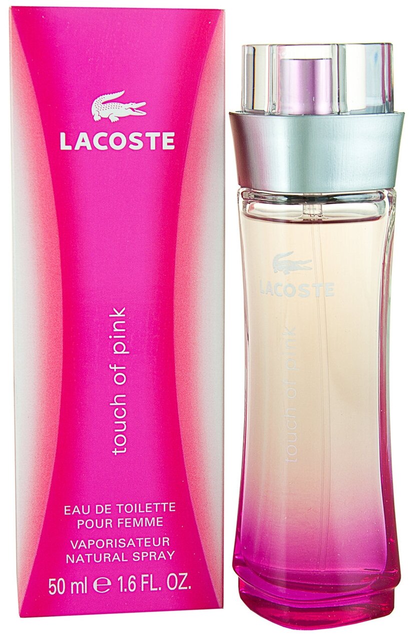 Туалетная вода Lacoste женская Touch of Pink 50 мл