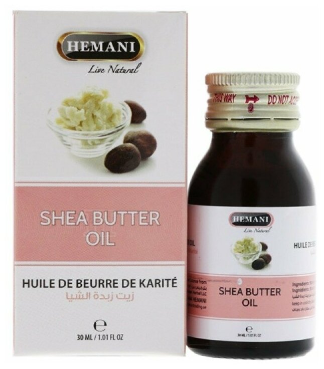 Масло Ши Хемани (Shea Butter Oil Hemani), 30 мл.