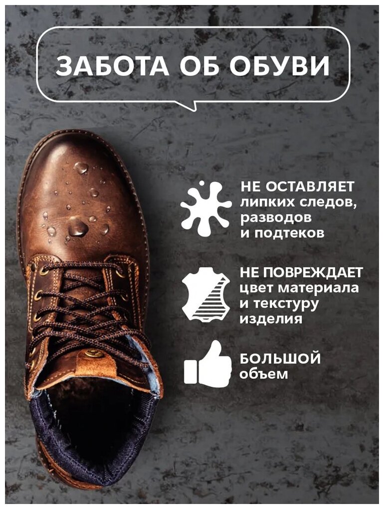 Водоотталкивающий спрей для обуви WAKSME Shoe Protect Comfort