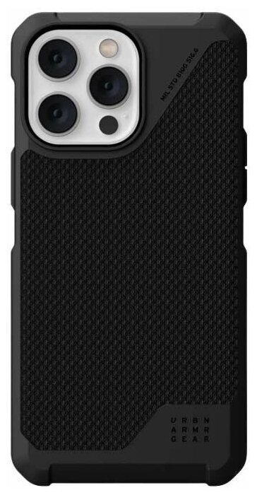 Чехол Urban Armor Gear (UAG) Metropolis LT For Magsafe Series для iPhone 14 Pro Max, цвет Черный Кевлар