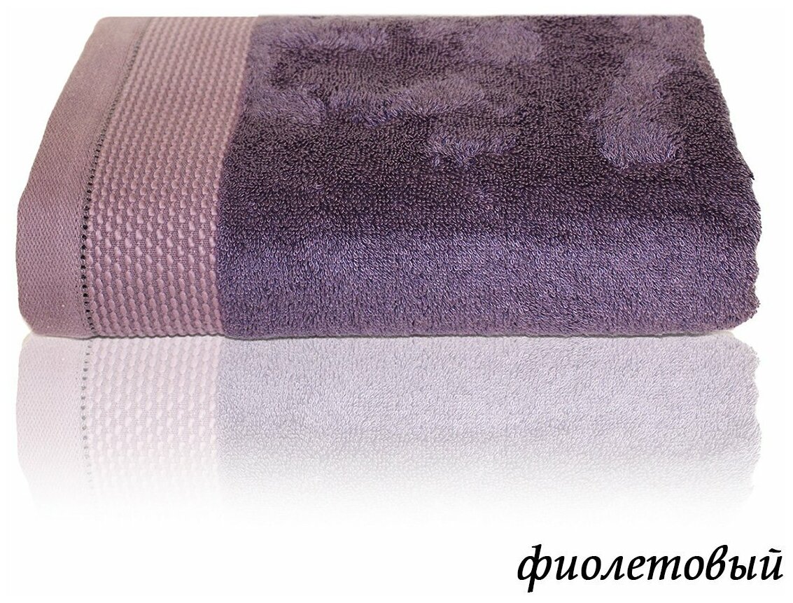 Полотенце Bambu цвет: бежевый (85х150 см) Soft cotton - фото №4
