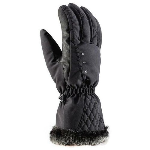 Перчатки Viking, размер 7, серый, черный