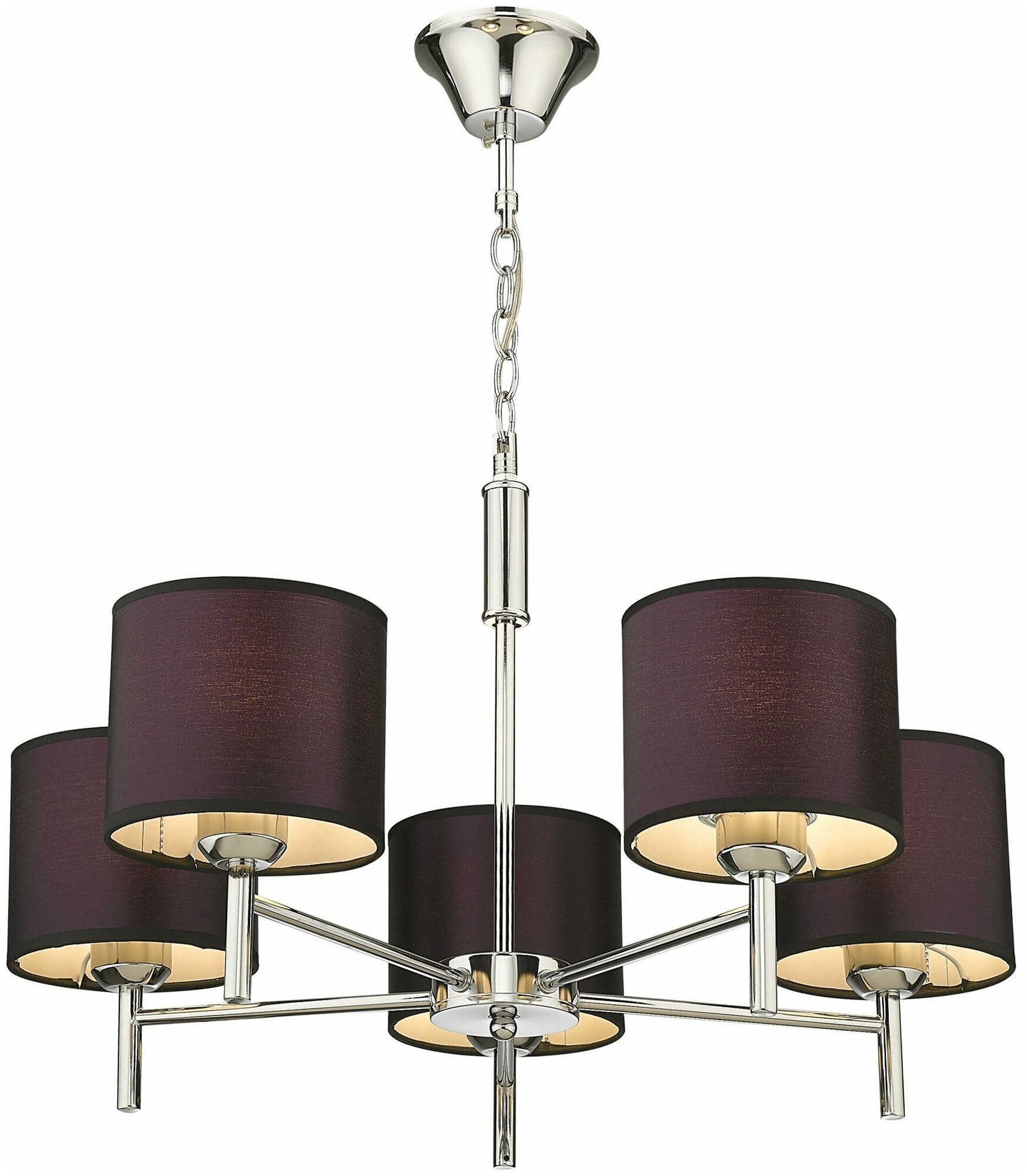 фото Подвесная люстра Velante 291-103-05 хром E27 5*40Вт