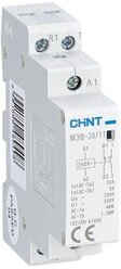 Модульный контактор CHINT NCH8-20/11 20А 220В 1НО + 1НЗ
