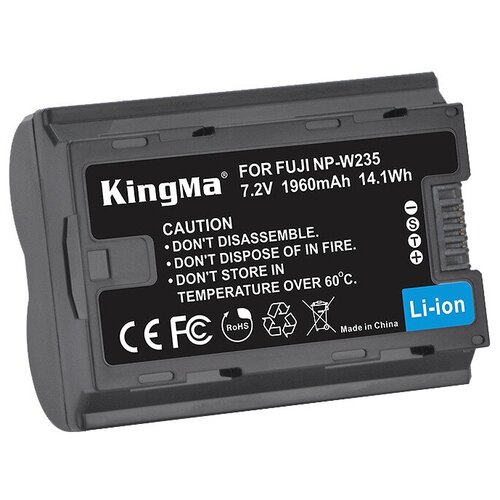 Аккумулятор KingMa NP-W235 1960mAh