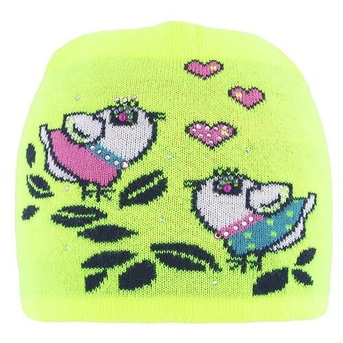 фото Шапка mialt, размер 44-46, желтый