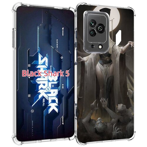Чехол MyPads Erfiorr — Fantasy Art Dimension для Xiaomi Black Shark 5 задняя-панель-накладка-бампер