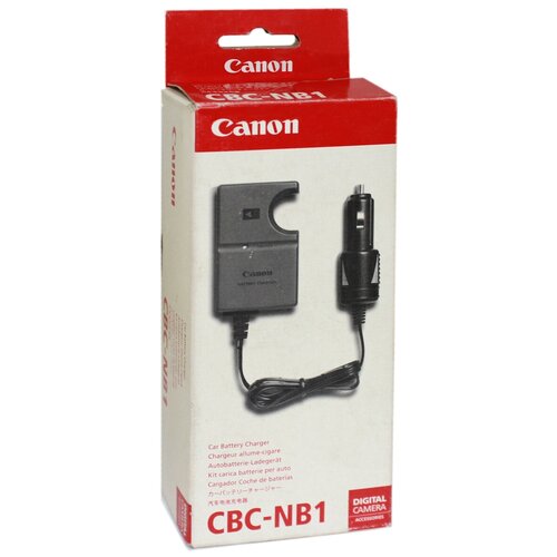 Зарядное устройство Canon CBC-NB1 автомобильное для зарядки аккумуляторов NB-1L NB-1LH (7650A001)