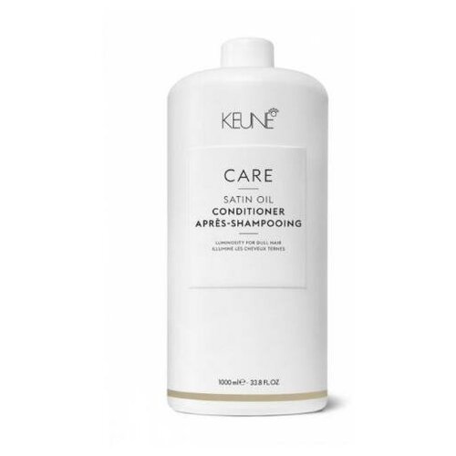 Keune Care Satin Oil Кондиционер для волос Шелковый уход 1000 мл keune satin oil масло молочко для волос шелковый уход 140 мл бутылка