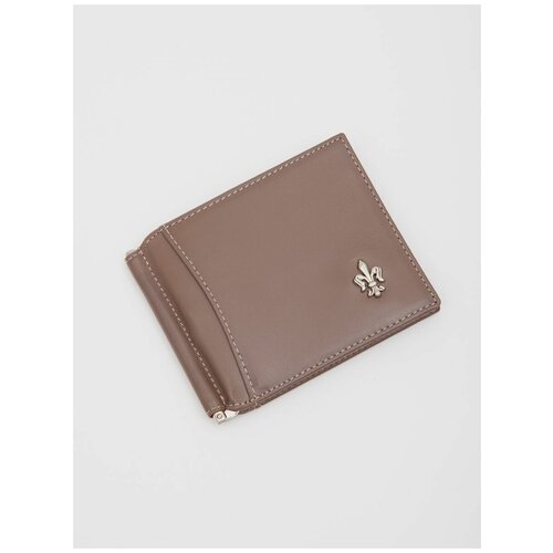 фото Кошелек fiore bags из натуральной гладкой кожи цвета какао