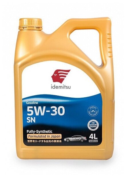   5w30 idemitsu 4  fully-synthetic sn/gf-5 (), idemitsu, 30011328-746