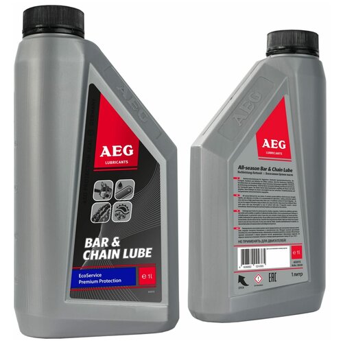 Масло цепное всесезонное универсальное адгезионное Bar&Chain Lube 1 л AEG2 30611