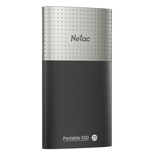 накопитель ssd external netac 500gb z9 nt01z9 500g 32bk usb3 2 up to 550 480mbs 90х47 5х11 5mm aluminium plastic Твердотельный накопитель Netac 500 ГБ NT01Z9-500G-32BK