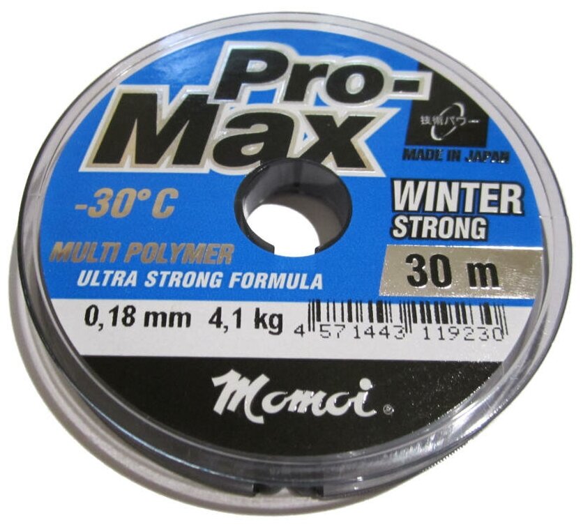Монофильная леска Momoi Pro-Max Winter Strong
