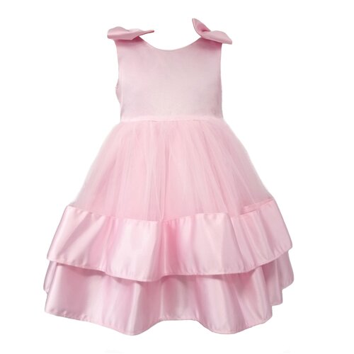 Нарядное платье, размер на 5 лет (104-110), розовый