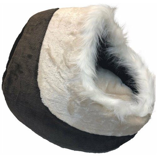 Лежанка Lilli Pet WINTER TIME для животных,41x35x26, коричнево-бежевая