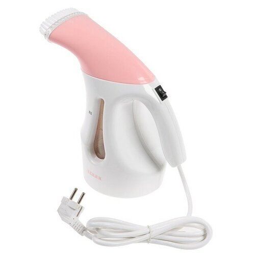 Отпариватель KELLI KL-312 ручной 1800 Вт 500 мл насадка чайник бело-розовый 2434300₽