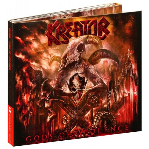 Audio CD KREATOR: Gods Of Violence CD+DVD (digipack) (1 CD) audio cd телевизор путь к успеху digipack 1 cd 1 dvd