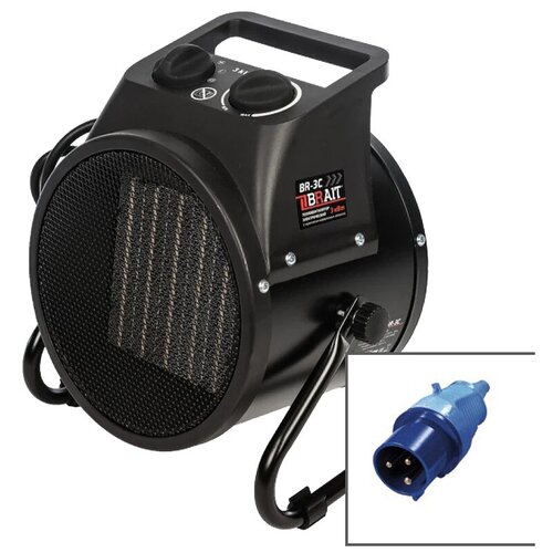 Тепловентилятор электрический BR-5C керам нагрев элем220В 5кВт BRAIT 486900₽