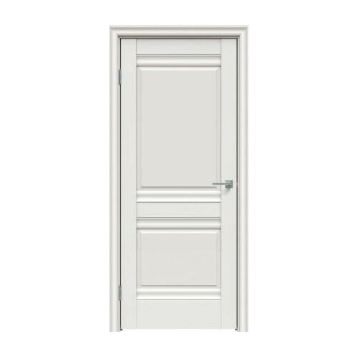 Дверь межкомнатная, Модель 625 ПГ, Цвет Белоснежно матовый, 900x2000мм, Комплект