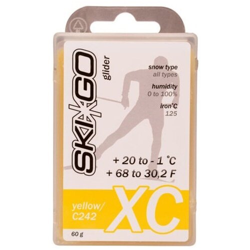 фото Парафин skigo xc yellow +20/-1, 60 г