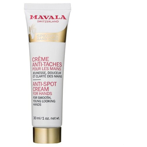 Mavala Крем против пигментных пятен Anti-Blemish Cream for hands, 30 мл