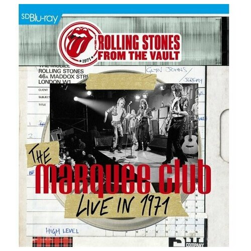 ROLLING STONES The Marquee Club (Live In 1971), BLURAY rolling stones crossfire hurricane bluray