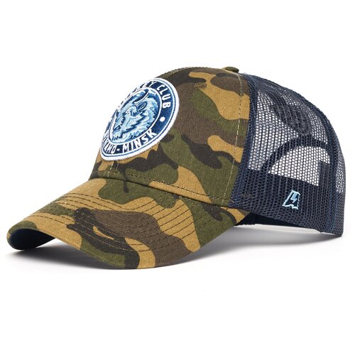 фото Бейсболка мужская с сеткой хк динамо минск atributika & club, кепка атрибутика и клуб летняя