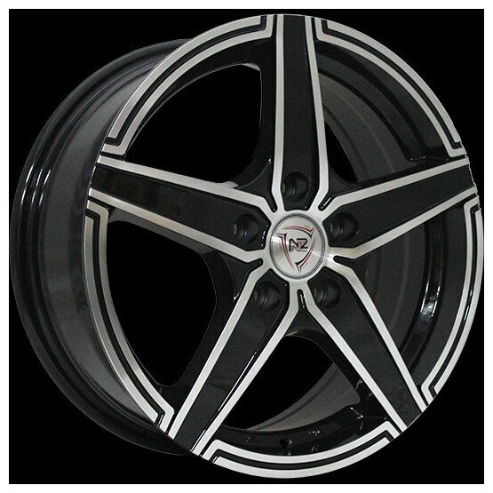 Колесный диск NZ Wheels F-1 8х18/5х120 D72.6 ET30, BKF — купить в ...
