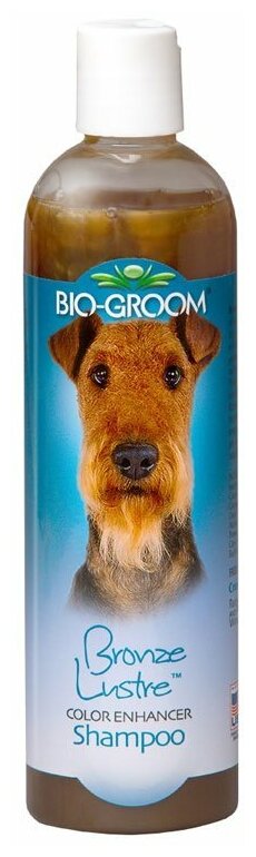 Bio-Groom Шампунь для темной шерсти, оттеночный (концентрат 1:8 Bio-Groom Bronze Lustre, 355мл