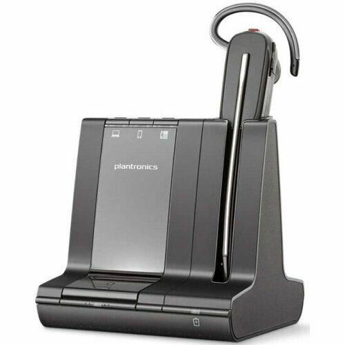 Гарнитура DECT Plantronics Savi 8240-M UC для ПК D200-M USB-A MS Skype for Business трансформер 2491000₽