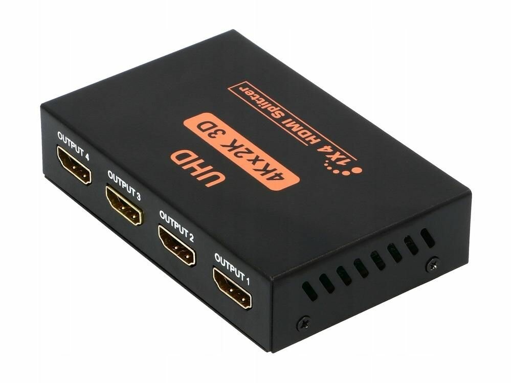 HDMI делитель 1 вход, 4 выхода 1x4 Splitter 1x4 активный