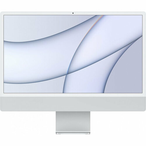 Моноблок APPLE iMac 24 Silver (Английская раскладка клавиатуры) (Apple M3/8192Mb/256Gb SSD/Wi-Fi/Bluetooth/Cam/23.5/4480x2520/macOS)