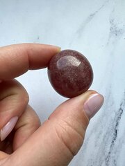 Натуральный камень авантюрин малиновый, 1 шт. Размер: 25 мм. (от 20 гр.)