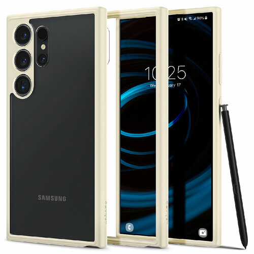 Чехол SPIGEN для Galaxy S24 Ultra - Ultra Hybrid - Бежевый - ACS07415