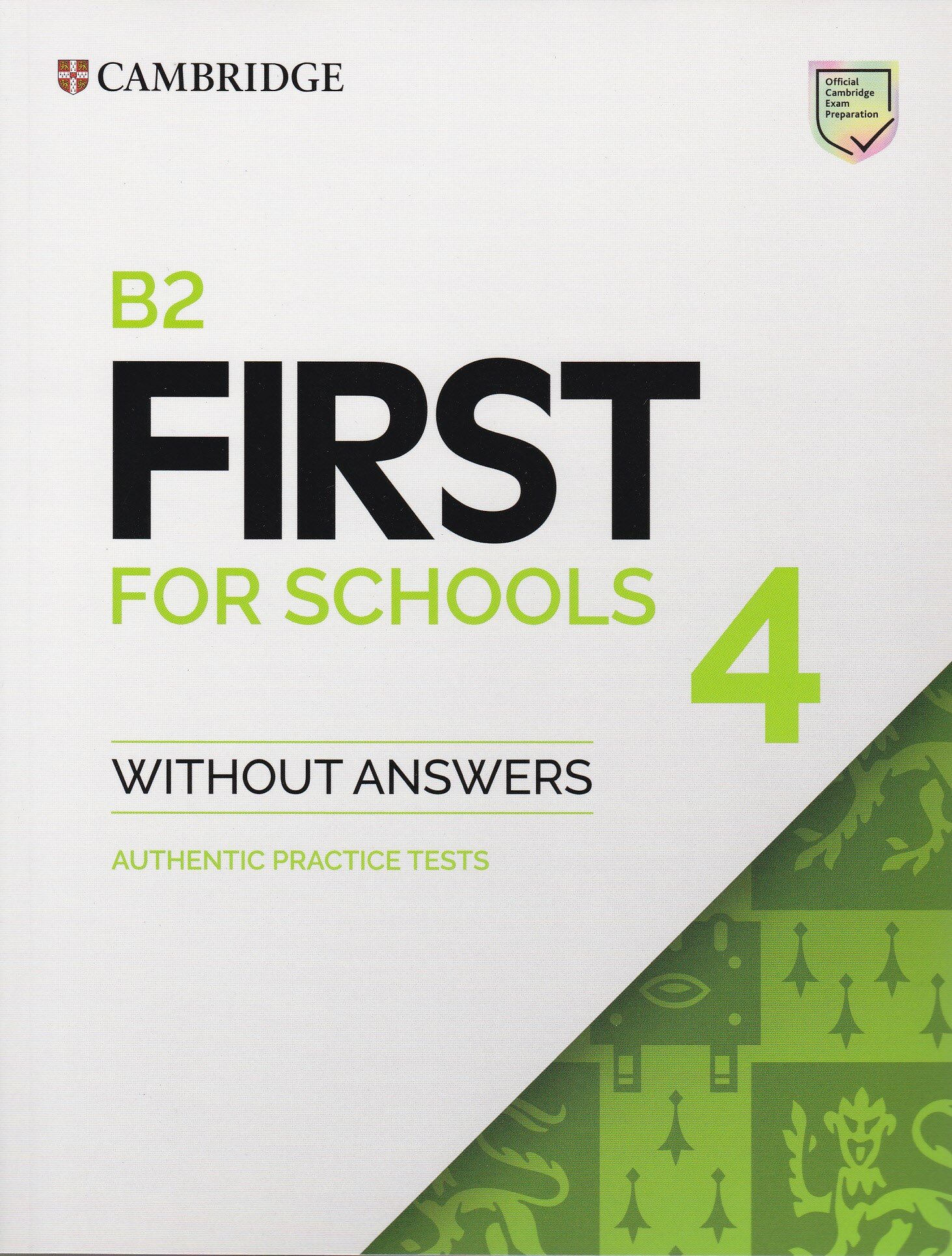 B2 First for Schools 4 Student's Book without Answers