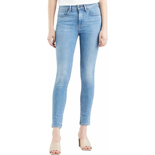 фото Джинсы зауженные levi's 721 high rise skinny, размер 26/30, don't be extra