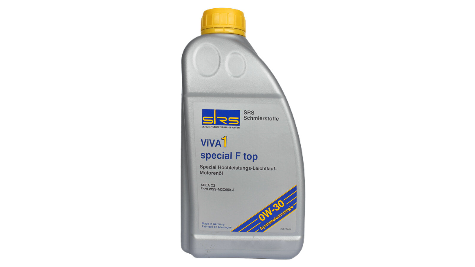 Масло моторное SRS VIVA 1 Special F Top 0W30 1л